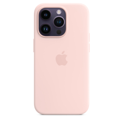 iPhone 14 Pro Si Case Chalk Pink