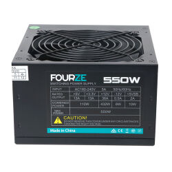 Fourze Power Supply 550W, 80+